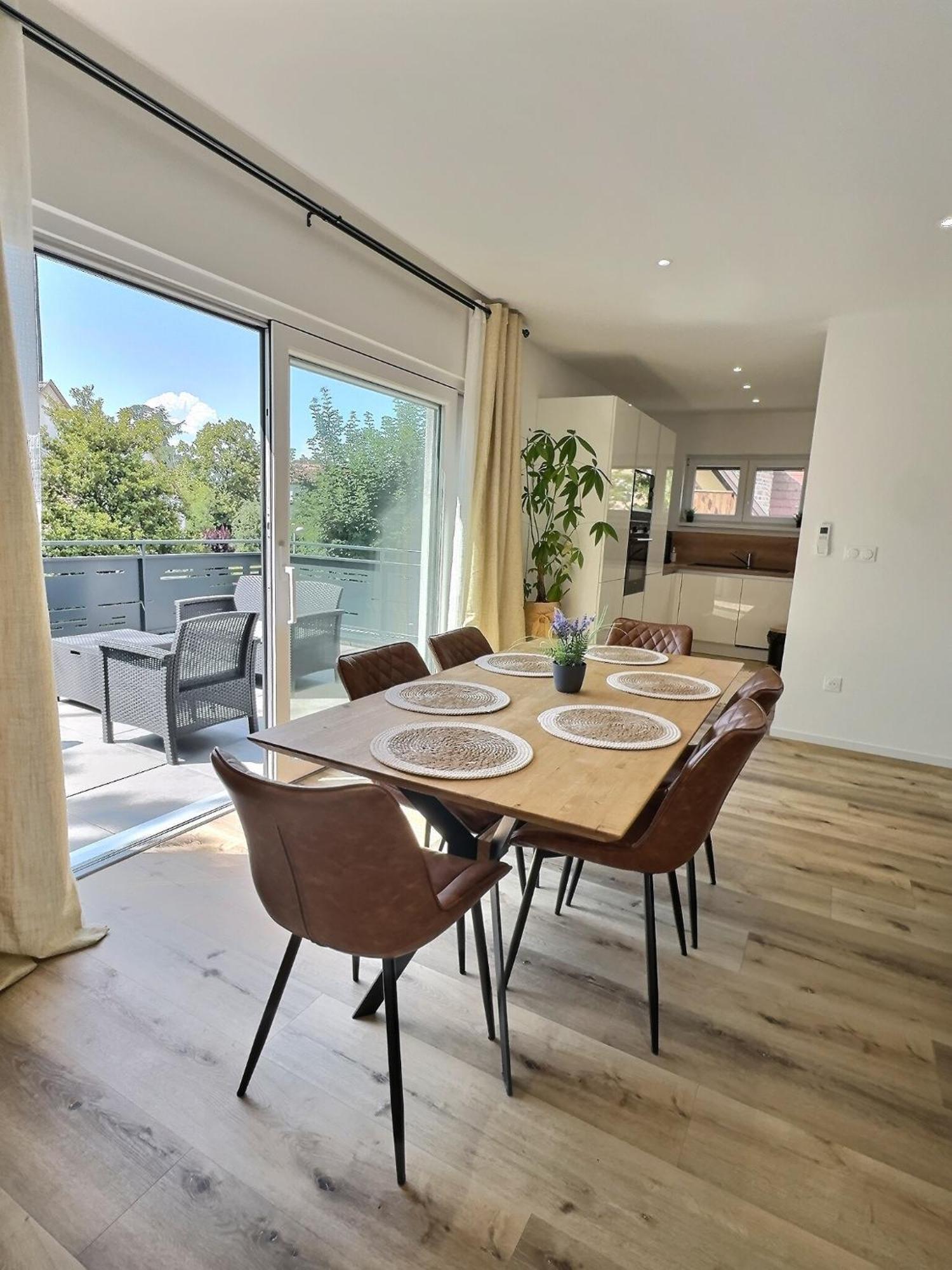 Appartement Alsace Neuf Garage, Parking Et Terrasse Colmar Eksteriør billede